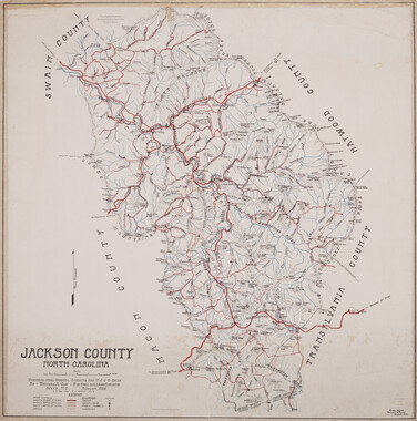Jackson County, North Carolina : compiled from original surveys and USGS data
