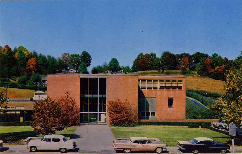  Hunter Library Postcard